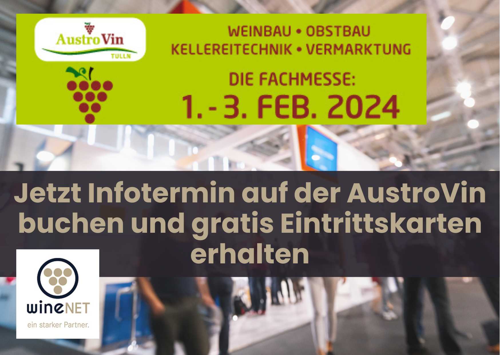 Read more about the article AustroVin 1.–3. Februar 2024 – jetzt Infotermin buchen