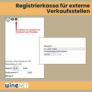 Mehr über den Artikel erfahren Kassa für Verkaufsstellen